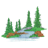 RIVER WITH TREES
