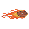 FOOTBALL IN FLAMES