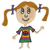 GIRL WITH PIGTAILS