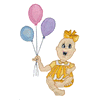 BABY WITH BALLOONS