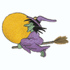 WITCH ON BROOM