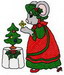 Ctchristmastreemouse