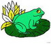 Froggy On Leaf