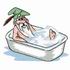 Bathing Gnome