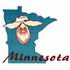 Minnesota - Pink & White Lady's Slipper