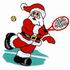 Tennis Santa