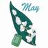 May - Lily of the Valley & Emerald