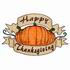 Happy Thanksgiving Pumpkin