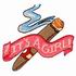 It's a Girl w/ Cigar