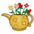 Teapot & Flowers