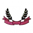 LAUREL WREATH W/BANNER