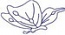 Outline Butterfly 2