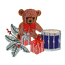 BEAR WITH CHRISTMAS TOYS