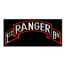 1ST RANGER BN (SEWN ON BLACK)