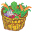 FRUIT AND VEGGIE BASKET