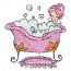 WOMAN TAKING A BATH