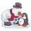 Snowman W/ Penguin