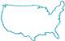 Usa Outline