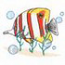 Copperband Butterfly Fish
