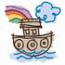 Children's Drawing of Noah's Ark
