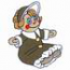 Stuffed Pilgrim Girl