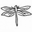 Brushstroke Dragonfly