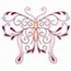 Burgundy Butterfly