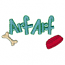 ARF ARF DOG BONE & BOWL