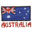 AUSTRALIA WITH FLAG